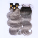 Gray 10A Grade Silver