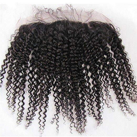 10A Grade FREE PART 13x4 Lace Frontal Remy Human Hair Closure With Bab