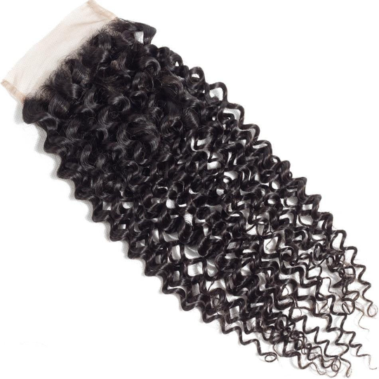 10A Grade Kinky Curly 4x4 Brazilian  5x5 Lace 6x6 Closure Remy Human H