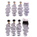 Gray 10A Grade Silver