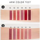 Handaiyan 6-Piece Non-Stick Liquid Lipstick Gift Set Long-Lasting Matte Lip Gloss Fade-Resistant Smooth Finish for Daily Wear & Special Occasions