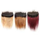 HD Lace Frontal 13x4 4x4 Ombre Closure Straight Lace Frontal Brazilian