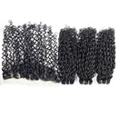Super Double Drawn 12A Grade Luxury Curl BUNDLES with CLOSURES & FRONT